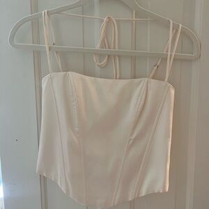 Edited corset top- new with tags